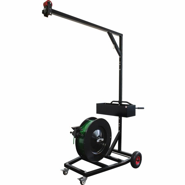 Encore Packaging Tool Balancer Cart standard version w tool mast Ribbon for Steel and Poly Strapping EP-3555